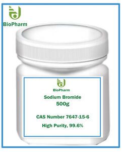 Sodium Bromide, High Purity, 99.5% 500 Grams