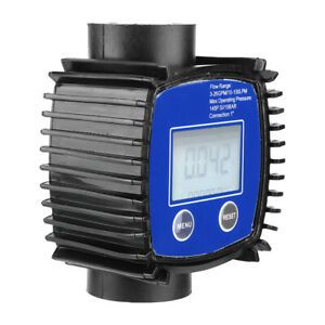 Meter Digital Display High Accuracy Water Diesel Flowmeter 1in Internal Thread