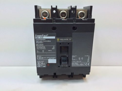 New! square d circuit breaker qdl32225 3 pole 225 amp for sale