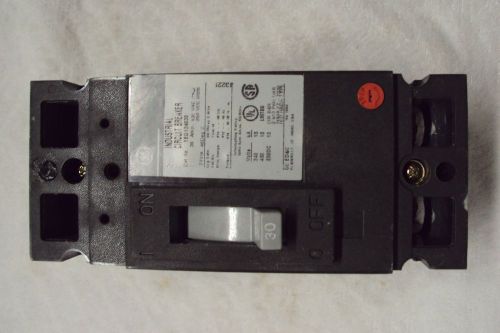 Ge circuit breaker ted124030   2 pole 30 amp 480 volt for sale