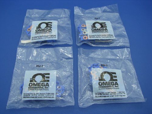 Omega thermocoupler barrier strips bsj-t lot of 4 new for sale