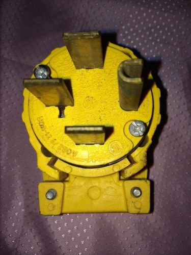 Ge 3 ph plug 50amp 125/250volt with ground. can turn plug 4 ways. used for sale