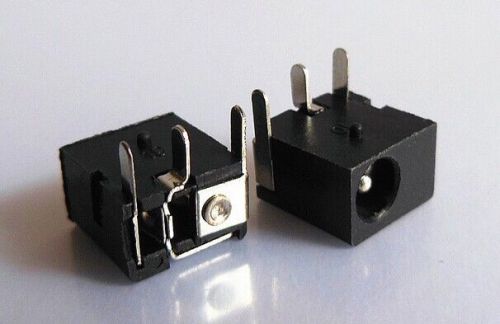 20pcs dc power outlet female charger power socket 3 pin dip dc-006 pin 1.3mm for sale