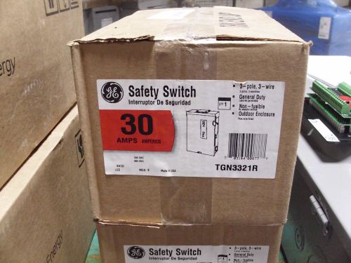 GE TGN3321R 30 AMP SAFETY SWITCH