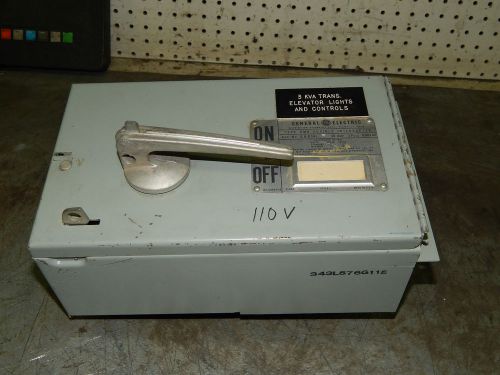 General electric ge qmr361 fuseable interrupter 30 amp 3 pole safety switch for sale