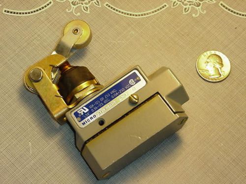 Honeywell microswitch dtv6-2rn2 limit switch roller plunger new! for sale