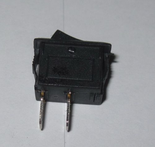 5pcs Rocker Switch Black, 2 Pin On Off (SPST) AC 125V 6A AC 250V 3A US Seller