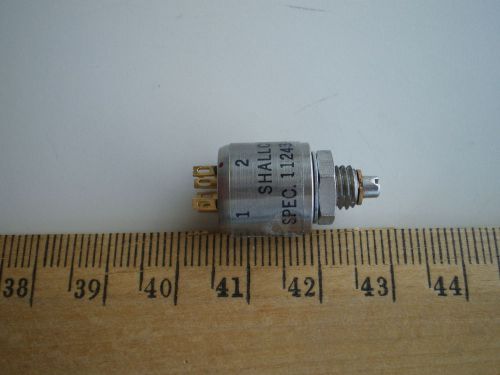 1x Mil Spec Shallco  DPDT Subminiature Rotary  Switch