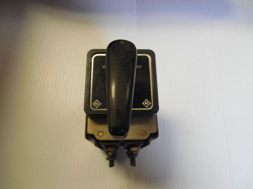 ALLIS- CHALMERS CONTROL SWITCH TYPE 210 14-143-822-502 14143822502