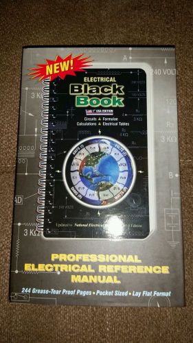 Electrical Black Book, USA Edition,  Includes Book and Multimeter NEW