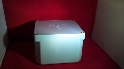 KRALOY JB6X6X4 JUNCTION BOX PVC WITH HARDWARE