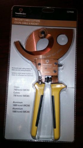 Southwire ratcheting cable cutters ccpr400 new for sale