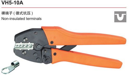 0.5-10mm2 20-7awg vh5-10a non-insulated terminal energy saving crimping pliers for sale