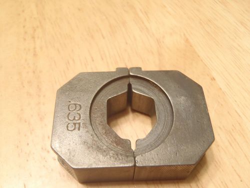 Kearney blackburn od58 compression crimper tool .635 &#034;o&#034; type die set huskie for sale