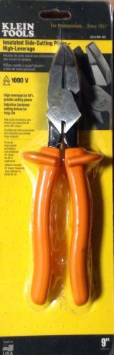 KLEIN TOOLS Insulated High-Leverage Side-Cutting Pliers