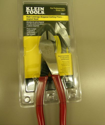 KLEIN HIGH-LEVERAGE DIA-CUTTING PLIERS - ANGLED HEAD D248-8 *NEW* FREE SHIPPING