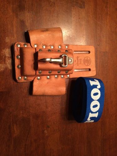 Klein 5119 Tool Pouch With Blue Web Belt