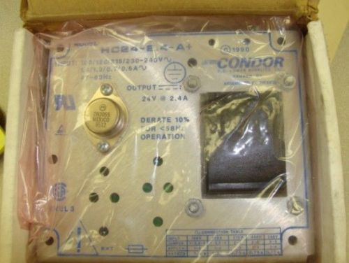 Condor dc power supplies dc power supply m# hc24-2.4-at for sale