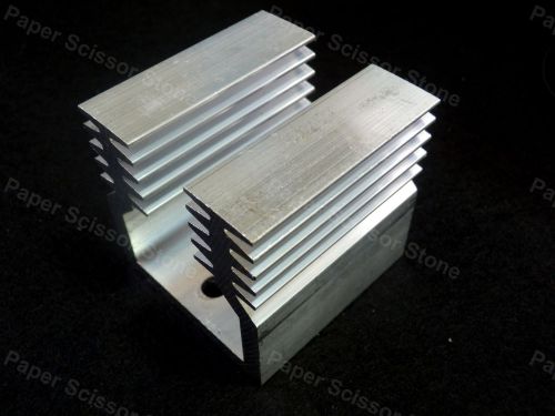 44mm X 45mm X 45.5mm Aluminum Heat Sink For IC SSR Transistor LED TO-3 Package