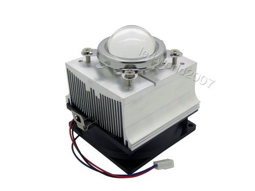 2 Set of Heat Sink Heatsink Cooling Fan Lens Holder For 20W 30W High Power LED