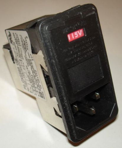 Corcom electrical power input module psj0xss6a for sale