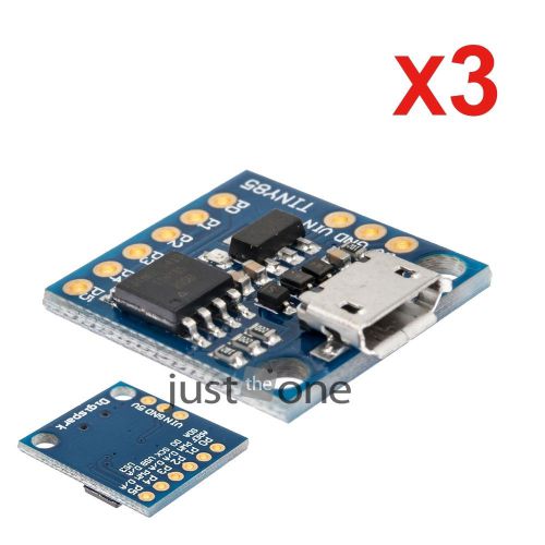 3pcs gy digispark kickstarter mini usb development board module tiny85 f arduino for sale