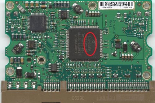 PCB board for Barracuda 7200.10 ST3250620A 9BJ04E-305 3.AAE TK 7839B