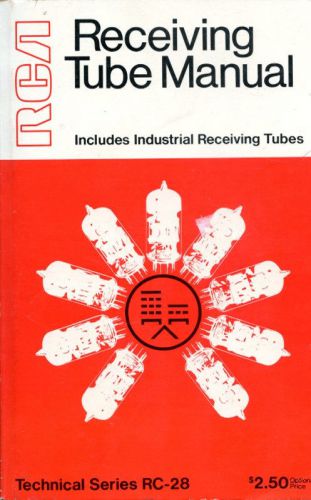 RCA Receiving Tube Manual Technical Series RC-28 Industrial Audio Electronics ++