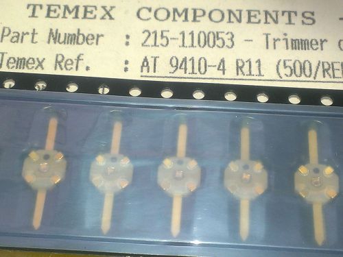[5 pcs] Trimmer Cap. SMD 7pF to 40pF TEMEX-Tekelec AT9410-4 ( =9410-4 Johanson)