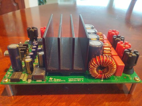 Texas instruments tas5630phd2evm stereo analog input 2 x 300 w power amplifier for sale