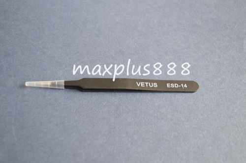 5*esd-14 tweezers for electronic work vetus selected professional tools hrc40° for sale