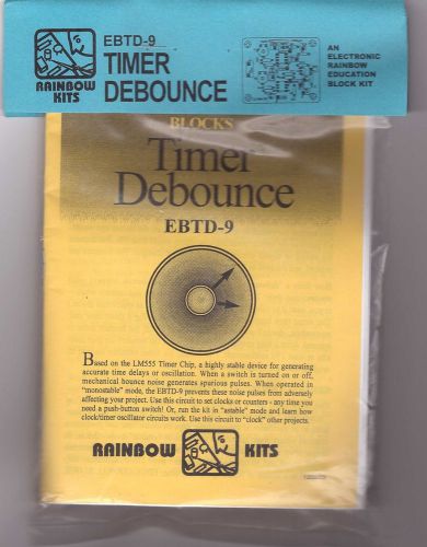 Timer Debounce Kit, 555 timer, EBTD-9
