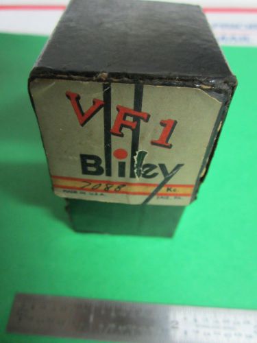 BLILEY WWII QUARTZ CRYSTAL VARIABLE FREQUENCY VF1 7088 KC WITH ORIGINAL BOX