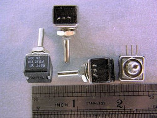 3 Spectrol Model 148 2K .5W Plastic Potentiometers
