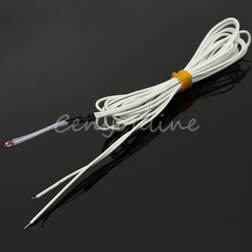 1PC NTC Thermistor 100K With 1M Cable for RepRap Prusa Mendel Bed or Hot End