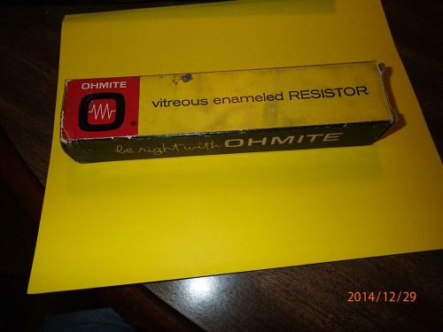 Vintage Electronic Part, Ohmite Resistor 2403