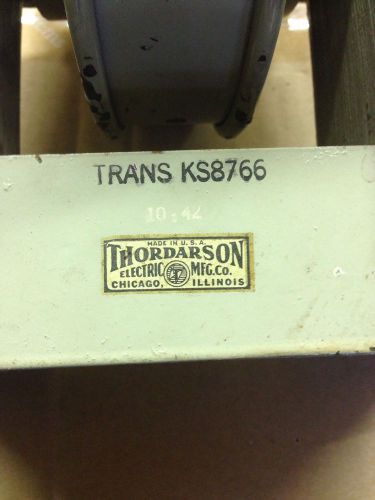 vintage Thordarson  Transformer