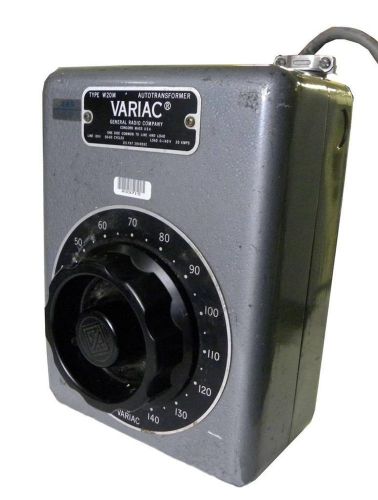 General radio variac autotransformer 140vac 20a type w20m for sale