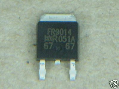 100pcs  IRFR9014 P-CH Single-Gate MOSFET 60V 5.1 Amp