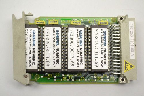 Siemens 6fx1806-0bx01 sinumerik 850 memory submodule pcb circuit board b395421 for sale