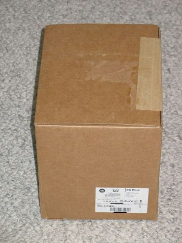**New Sealed** Allen-Bradley 592-EC3ED, Solid State Overload Relay, 18-90A,