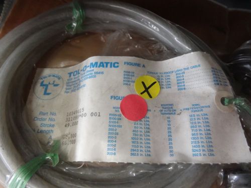 Tol-O-Matic Gland Seal &amp; Cable 10349015