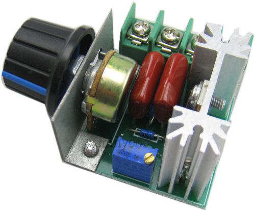 AC 220V 2000W SCR voltage regulator dimmer speed control temperature controller