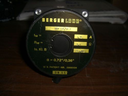 Berger lahr rdm 596 / 50a motor for sale