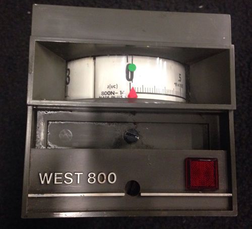 West 800 temperature thermocouple controller control 800n-14 gauge working