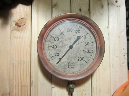 Vintage us gauge co.  old steampunk gauge for sale