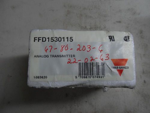 (X2-4) 1 NEW CARLO GAVAZZI FFD1530115 ANALOG TRANSMITTER