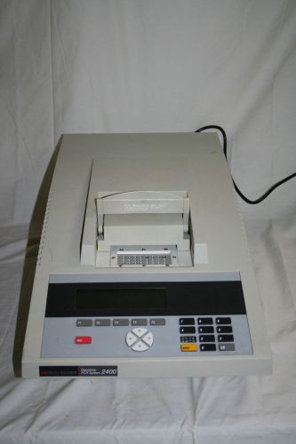 Perkin Elmer 2400 GeneAmp PCR System 24-Well Thermal Cycler N8030001 J