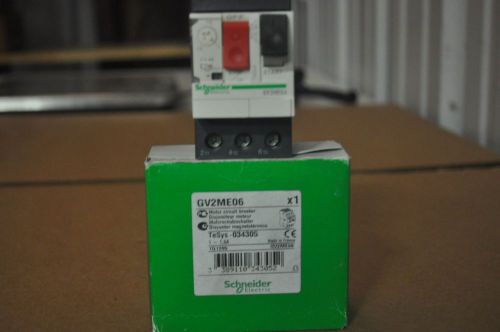 Schneider gv2me06 motor circuit breaker for sale