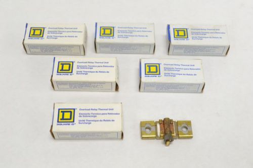 LOT 6 NEW SQUARE D ASSORTED THERMAL OVERLOAD RELAY B0.51 B1.16 B221958